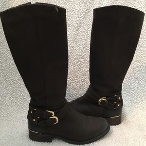 Women’s Steve Madden Amill brown leather boots